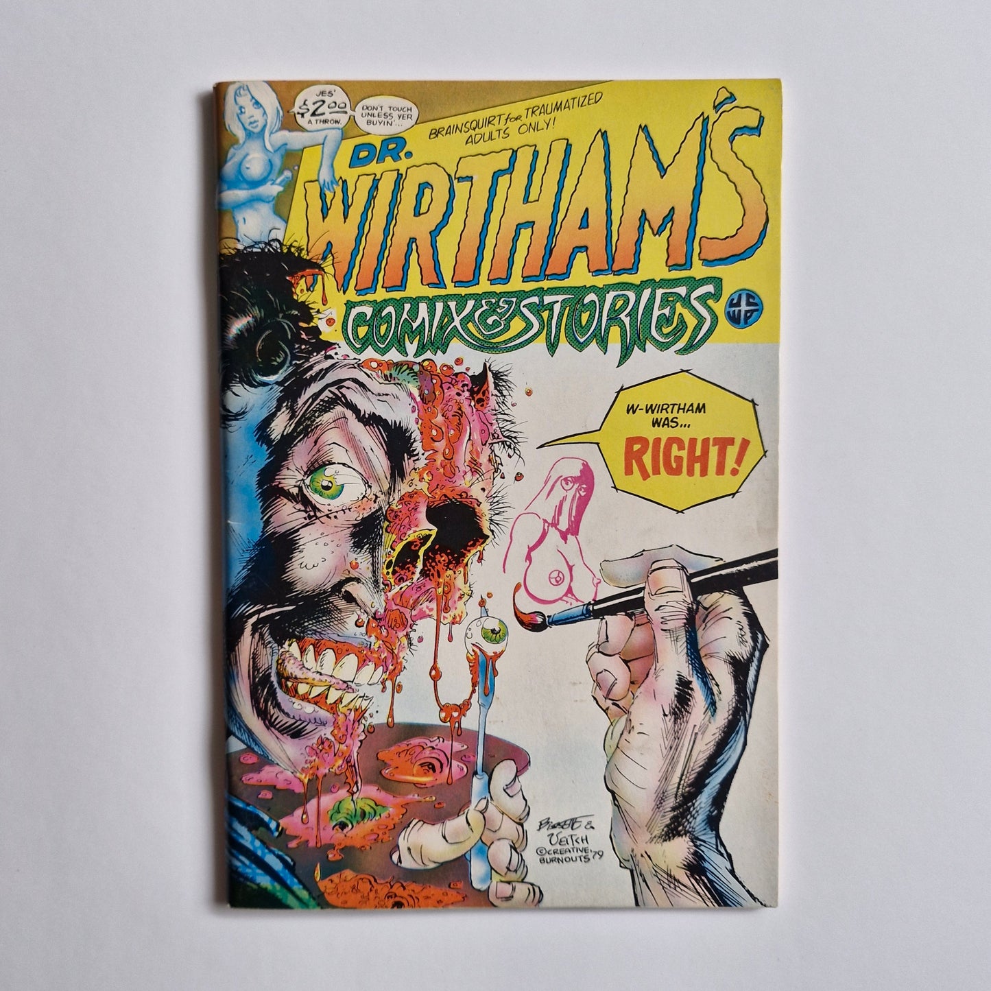 Dr. Wirthams Comix & Stories #5/6 Flip Book