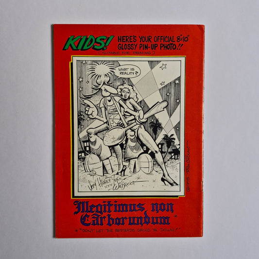 Cocaine Comix #1 1981 George DiCaprio