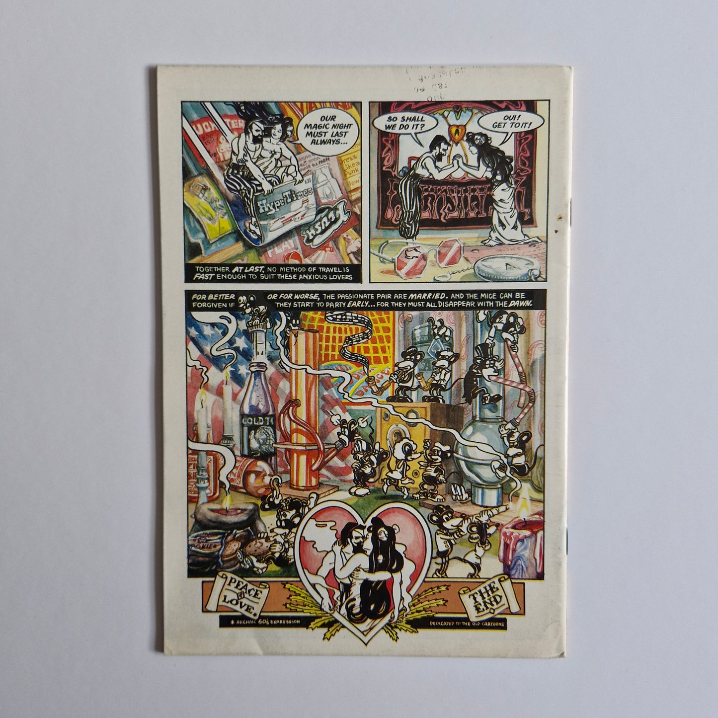 Dope Comix #3 1979 1st Printing