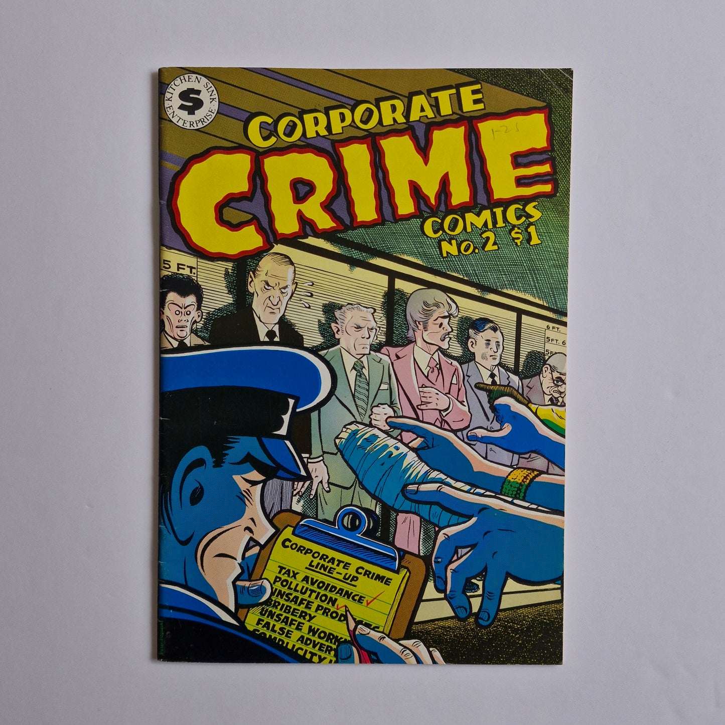 Corporate Crime #2 1979 1st Printing