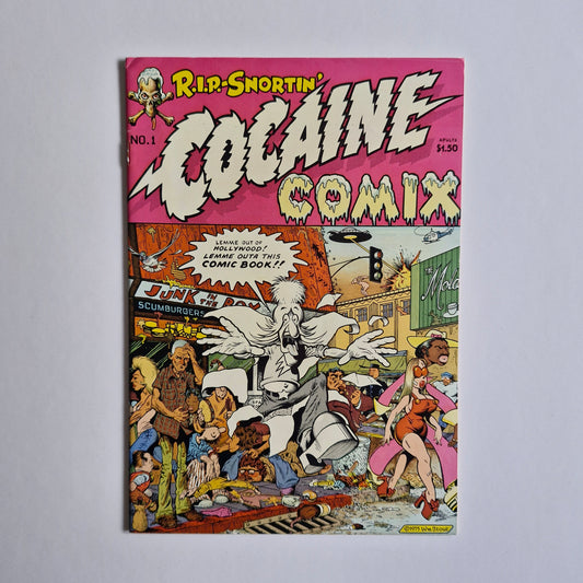 Cocaine Comix #1 1981 George DiCaprio