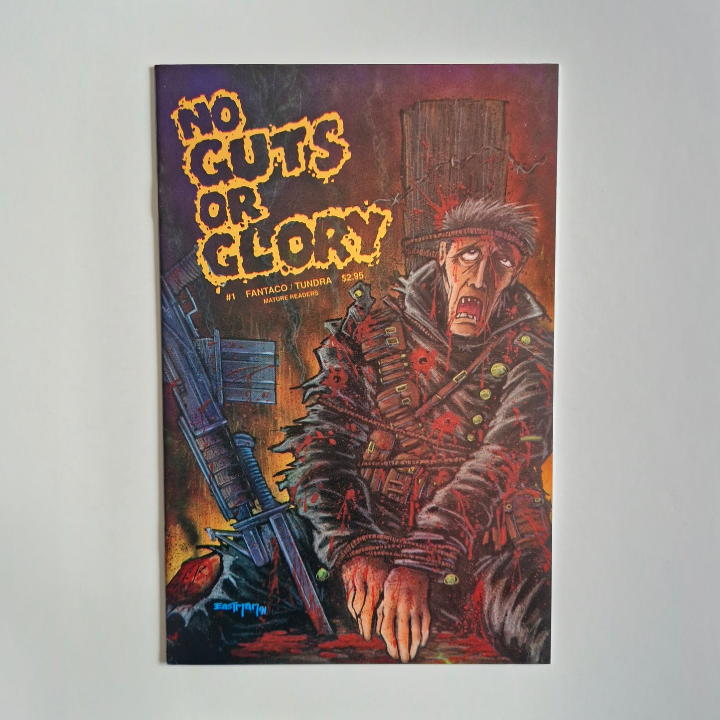 No Guts or Glory #1 1991 Kevin Eastman