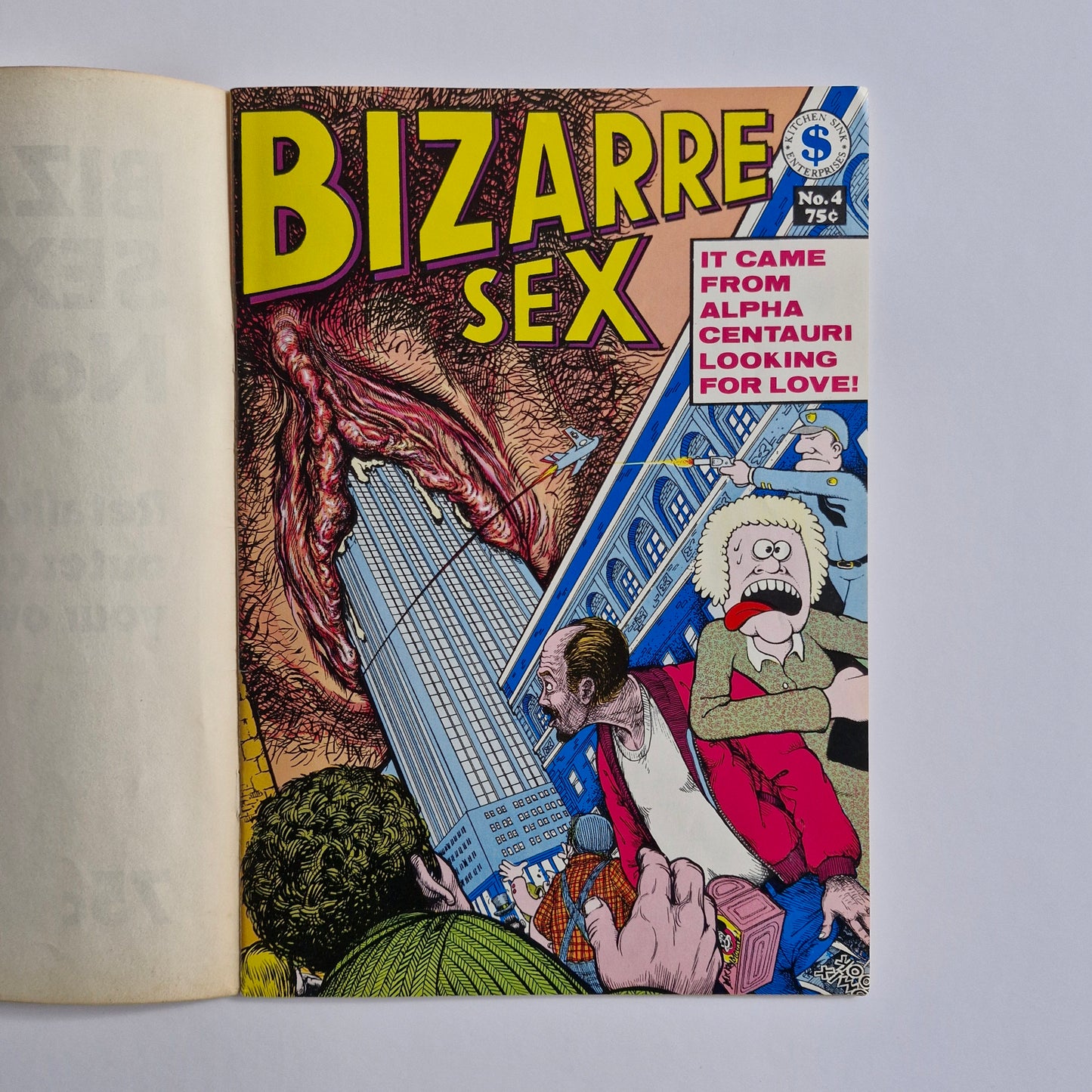 Bizarre Sex #4 1975 1st Printing