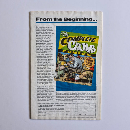Robot Comics #0 1987 Bob Burden