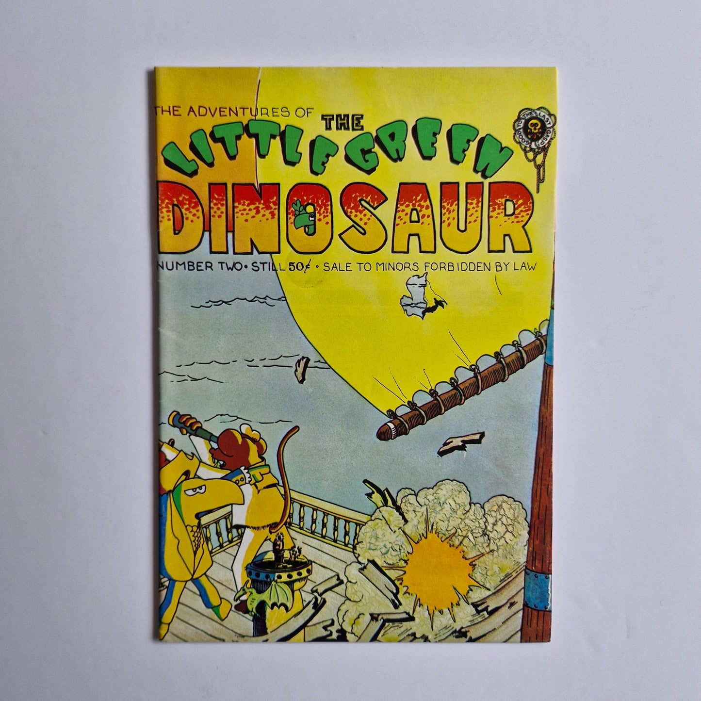 Adventures Of The Little Green Dinosaur #2 1973 Johnny Chambers