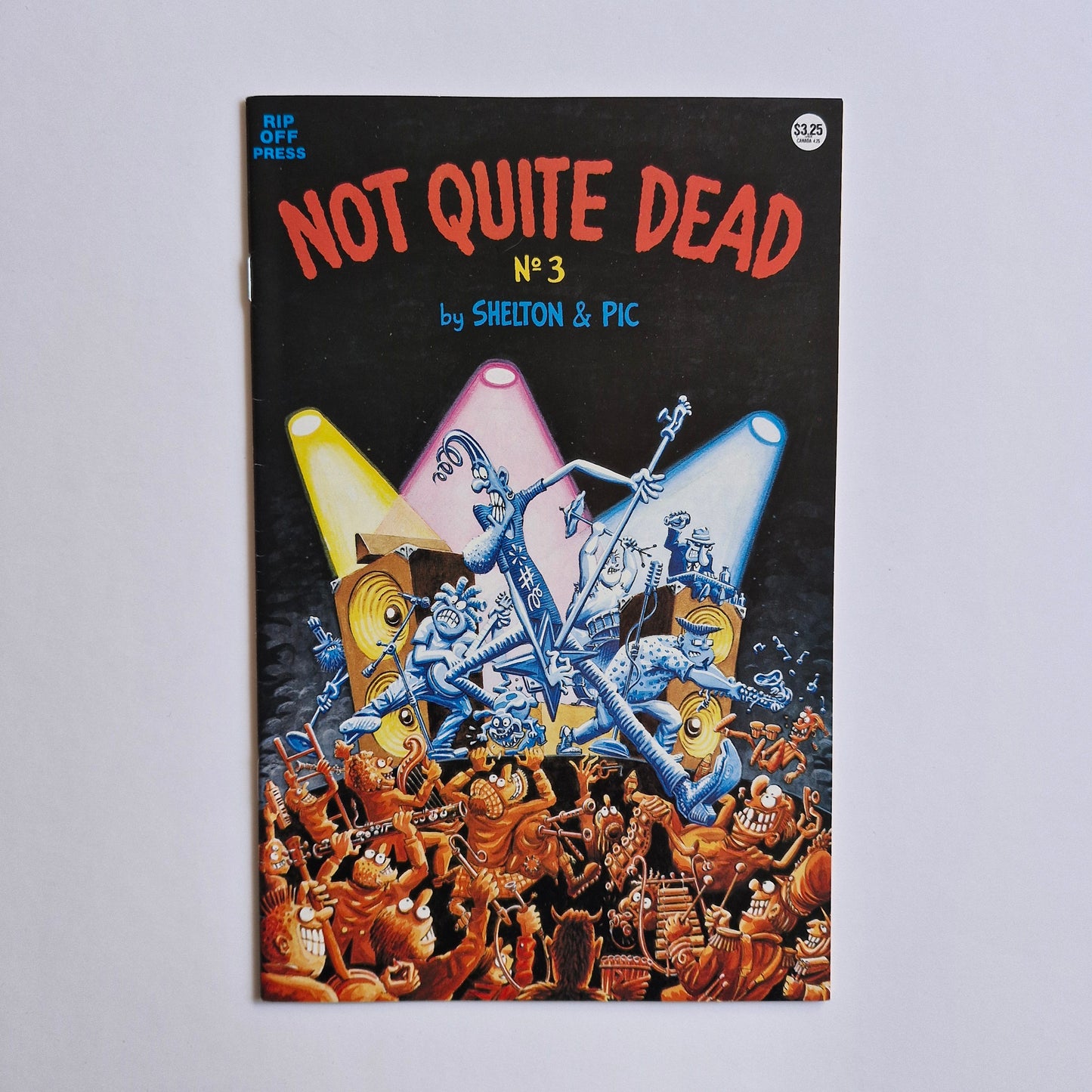 Not Quite Dead #3 1993 Gilbert Shelton