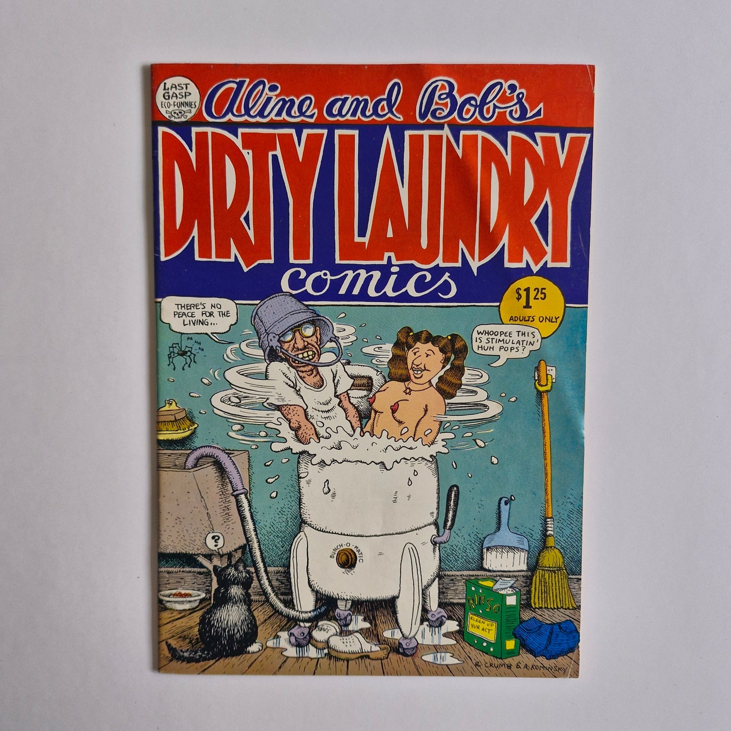 Aline And Bob's Dirty Laundry Comics #2 1977 Robert Crumb
