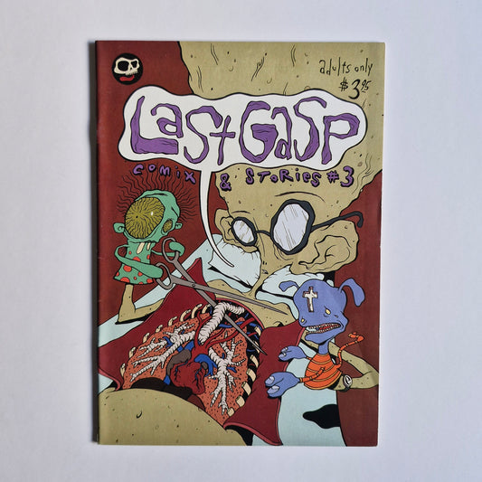 Last Gasp Comix & Stories #3 1995 Mats Stromberg