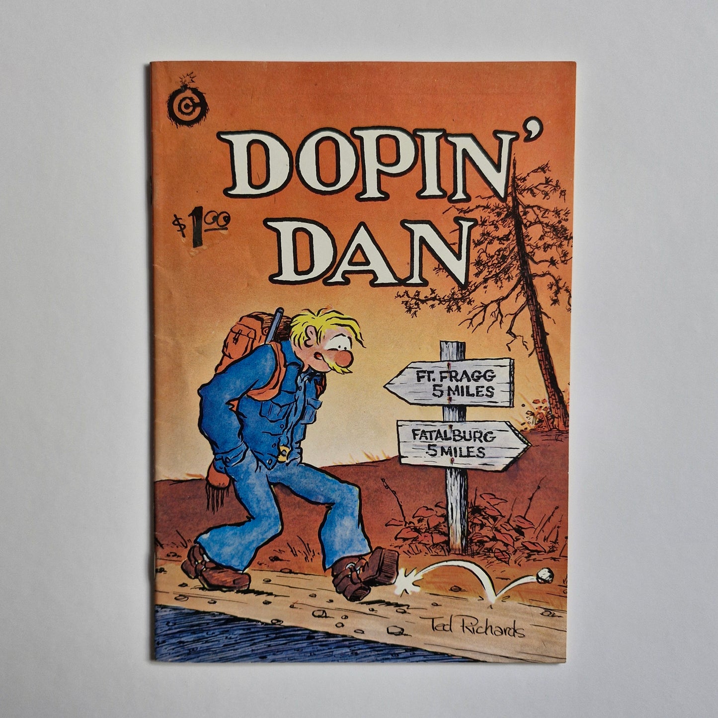 Dopin Dan #3 1973 Ted Richards