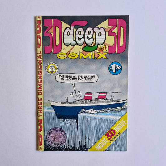 Deep 3-D Comix #1 1970 Don Glassford