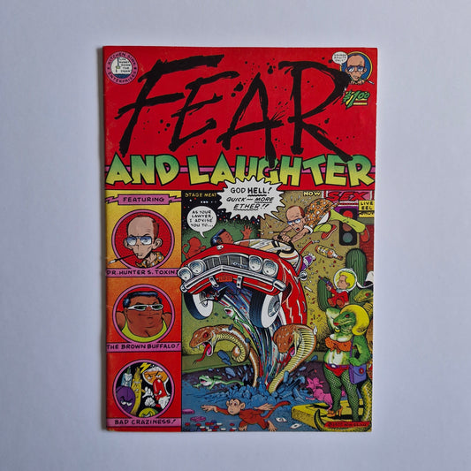 Fear And Laughter #1 1977 Dave Stevens