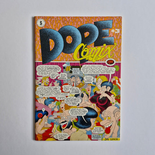Dope Comix #3 1979 1st Printing