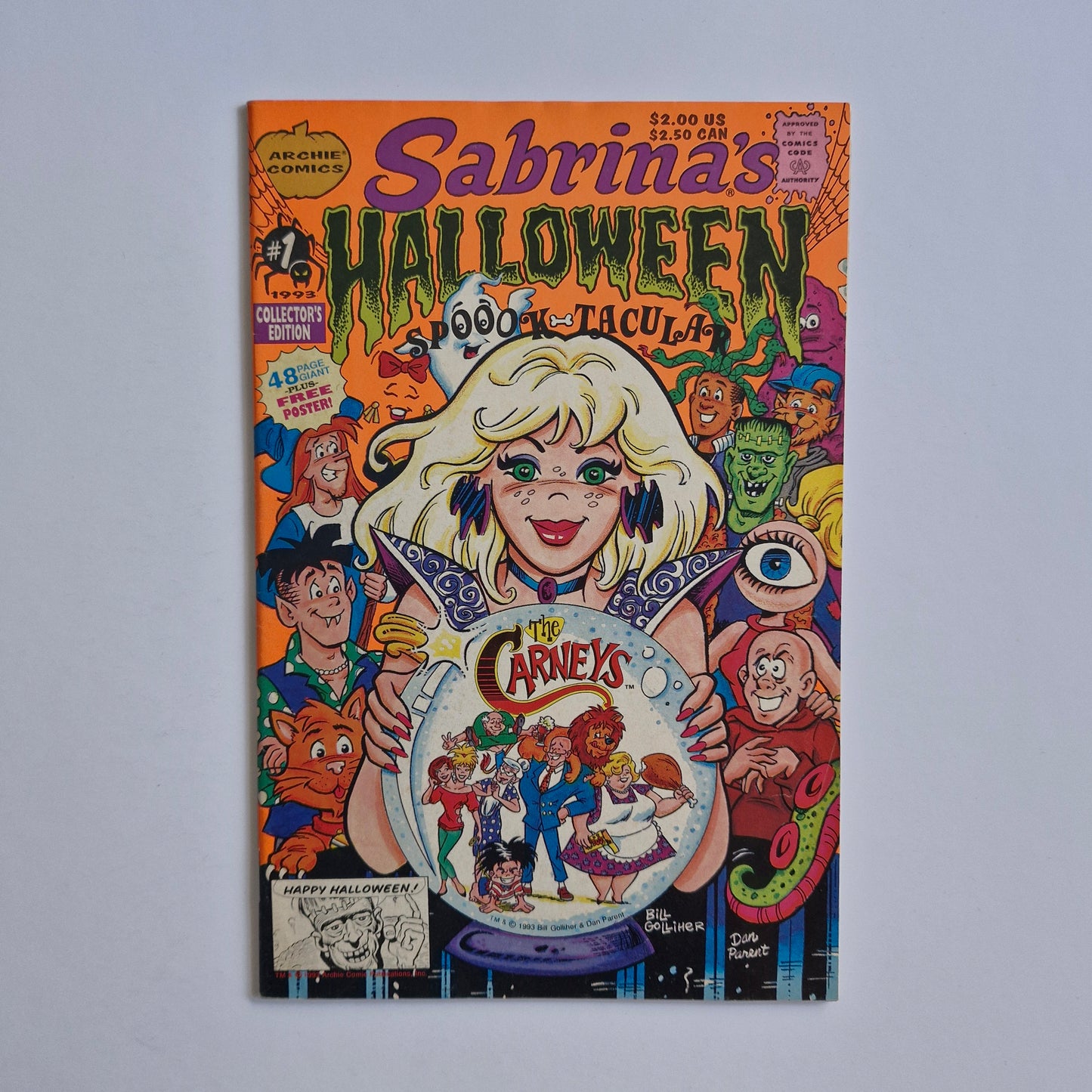 Sabrina's Halloween Spooktacular #1 1993 Dan Parent