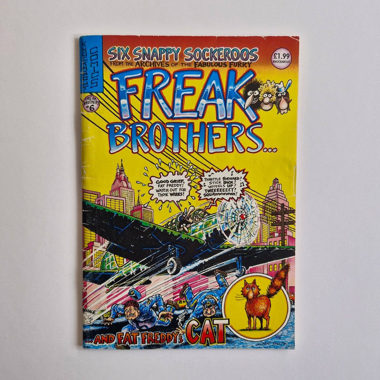 Freak Brothers #6 1980 Gilbert Shelton