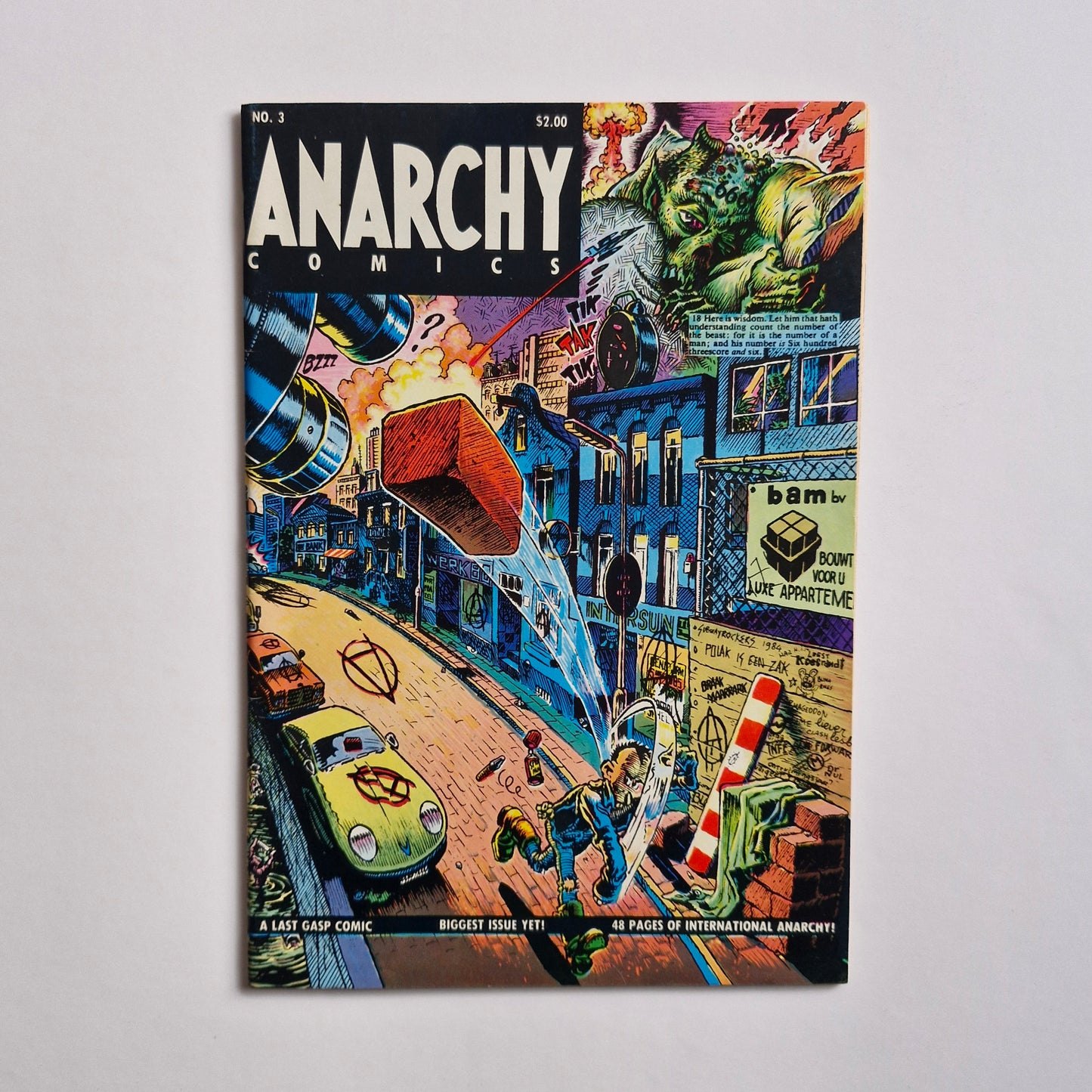 Anarchy Comics #3 1979 1st Printing