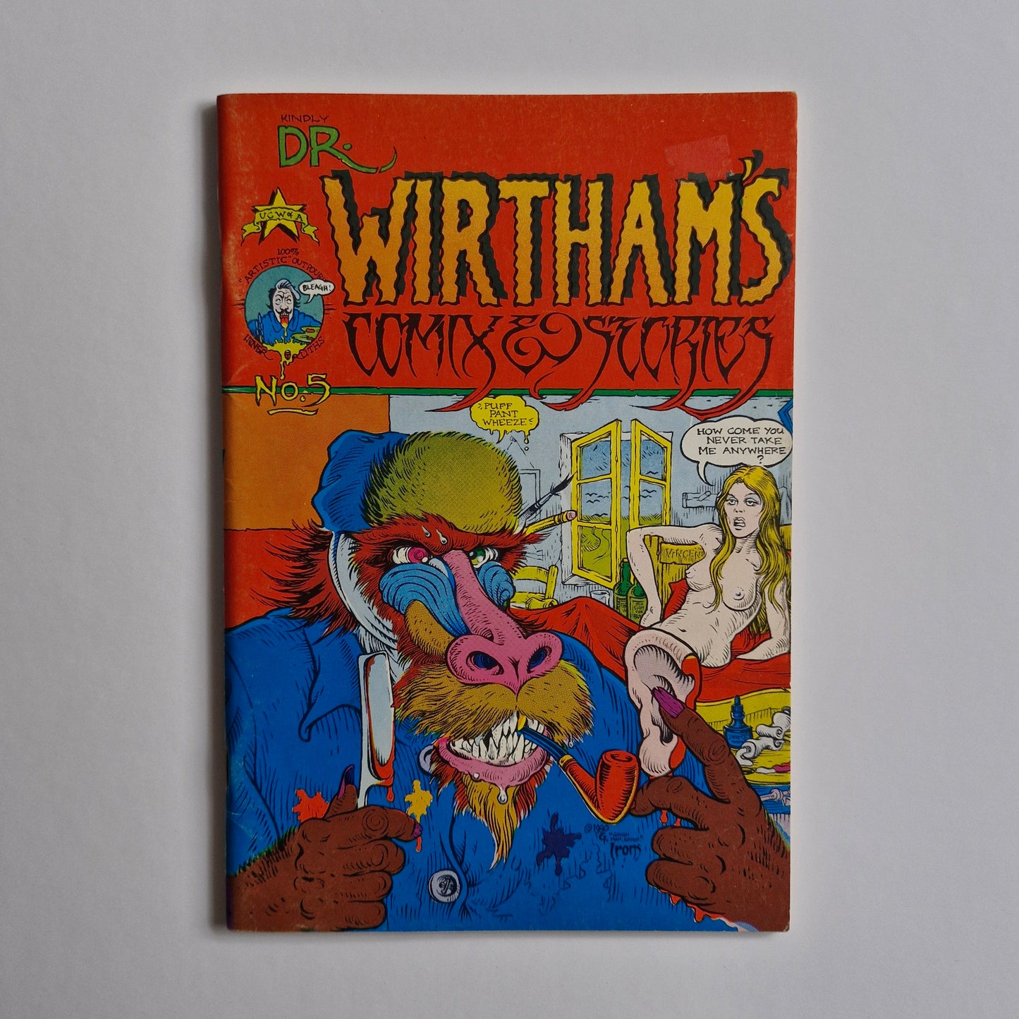 Dr. Wirthams Comix & Stories #5/6 Flip Book