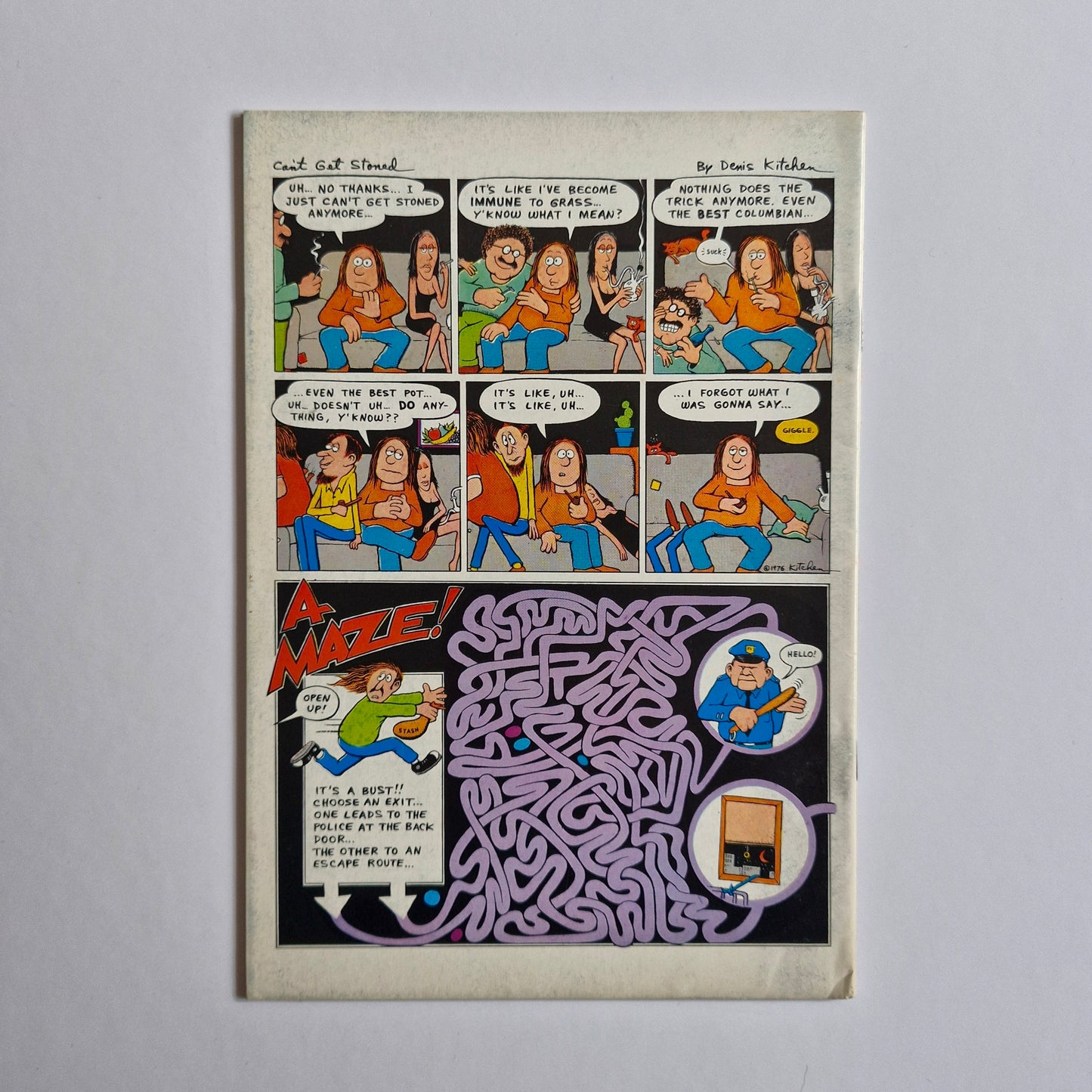 Dope Comix #1 1978 1st Printing