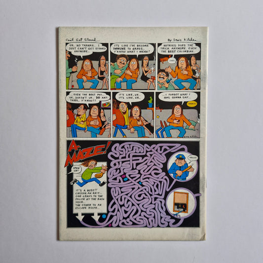 Dope Comix #1 1978 1st Printing