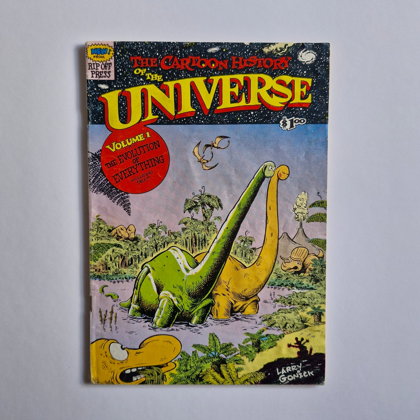 Cartoon History Of The Universe #1 1978 Larry Gonick