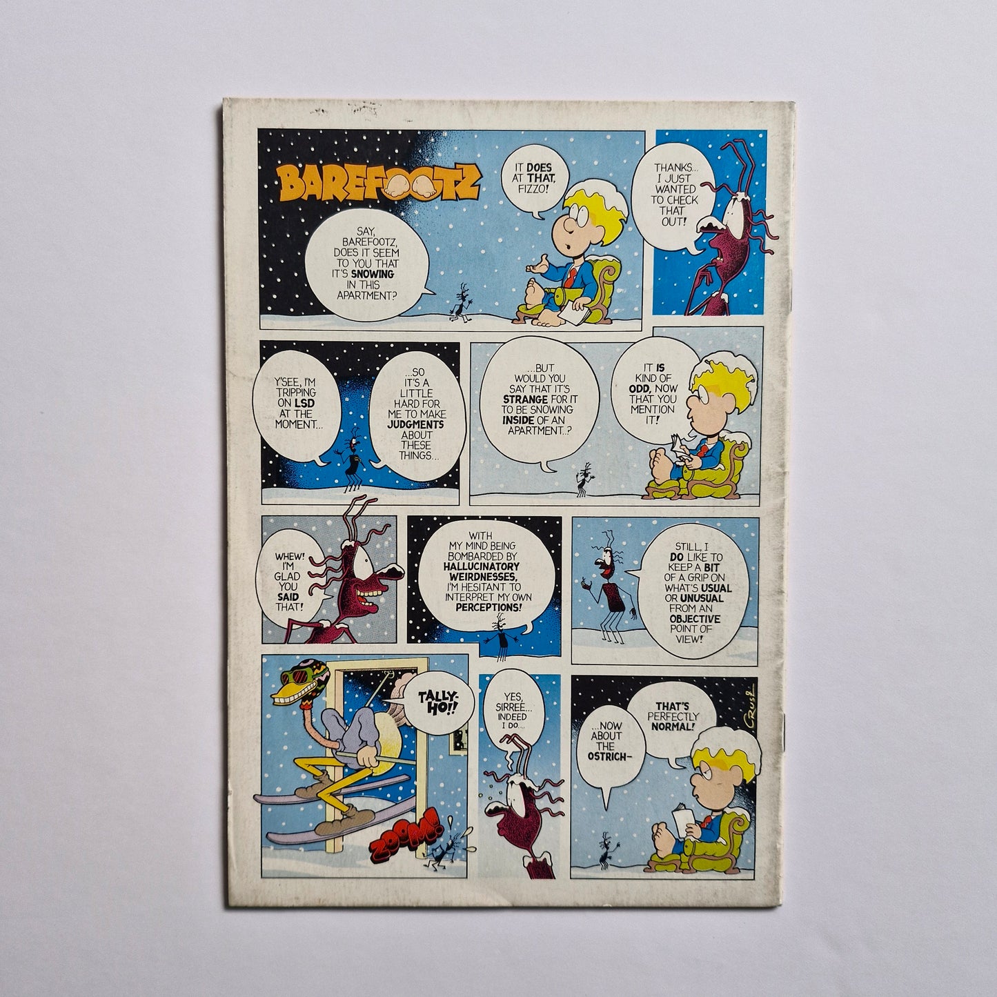Barefootz Funnies #2 1976 Howard Cruse