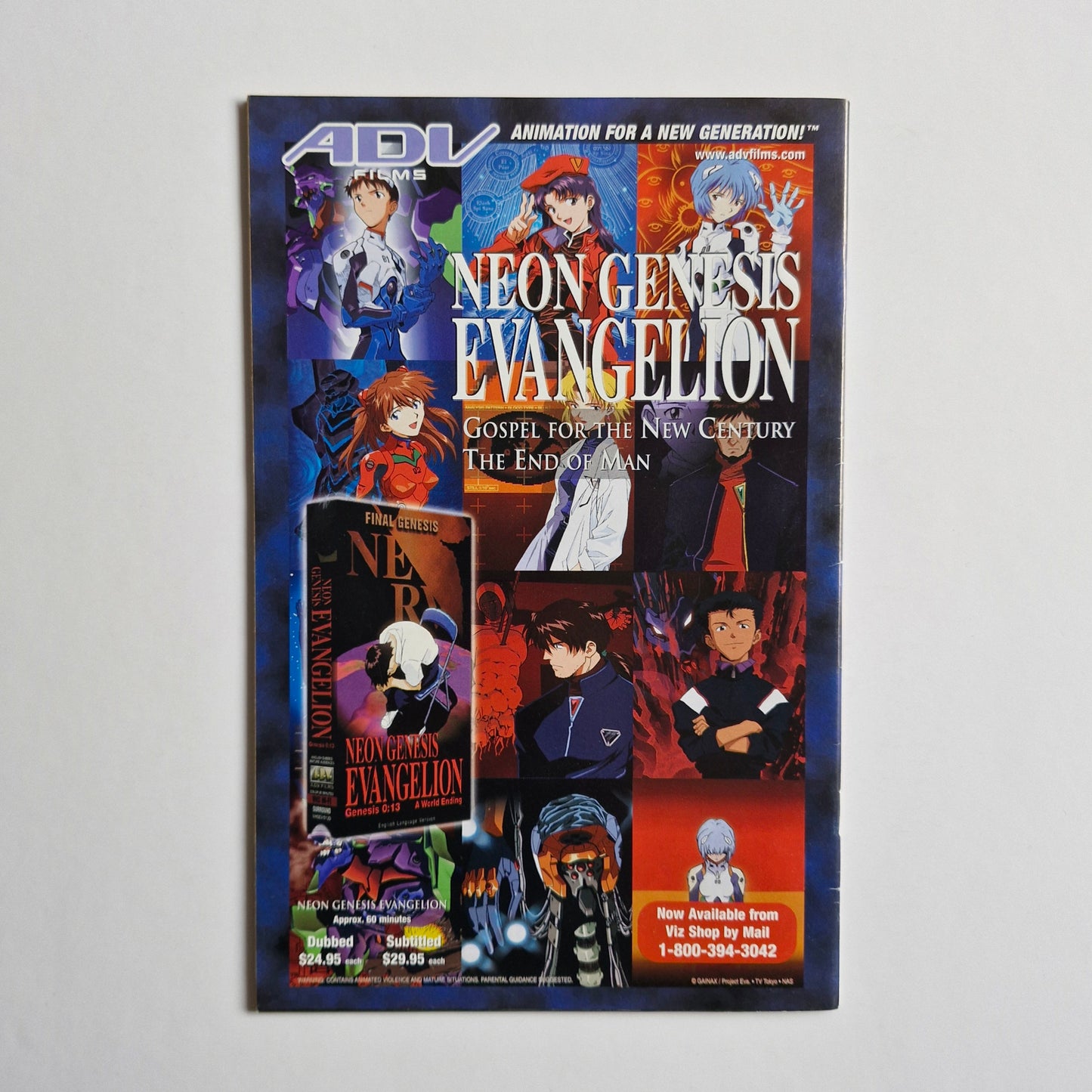 Neon Genesis Evangelion Part 3 #4 1998