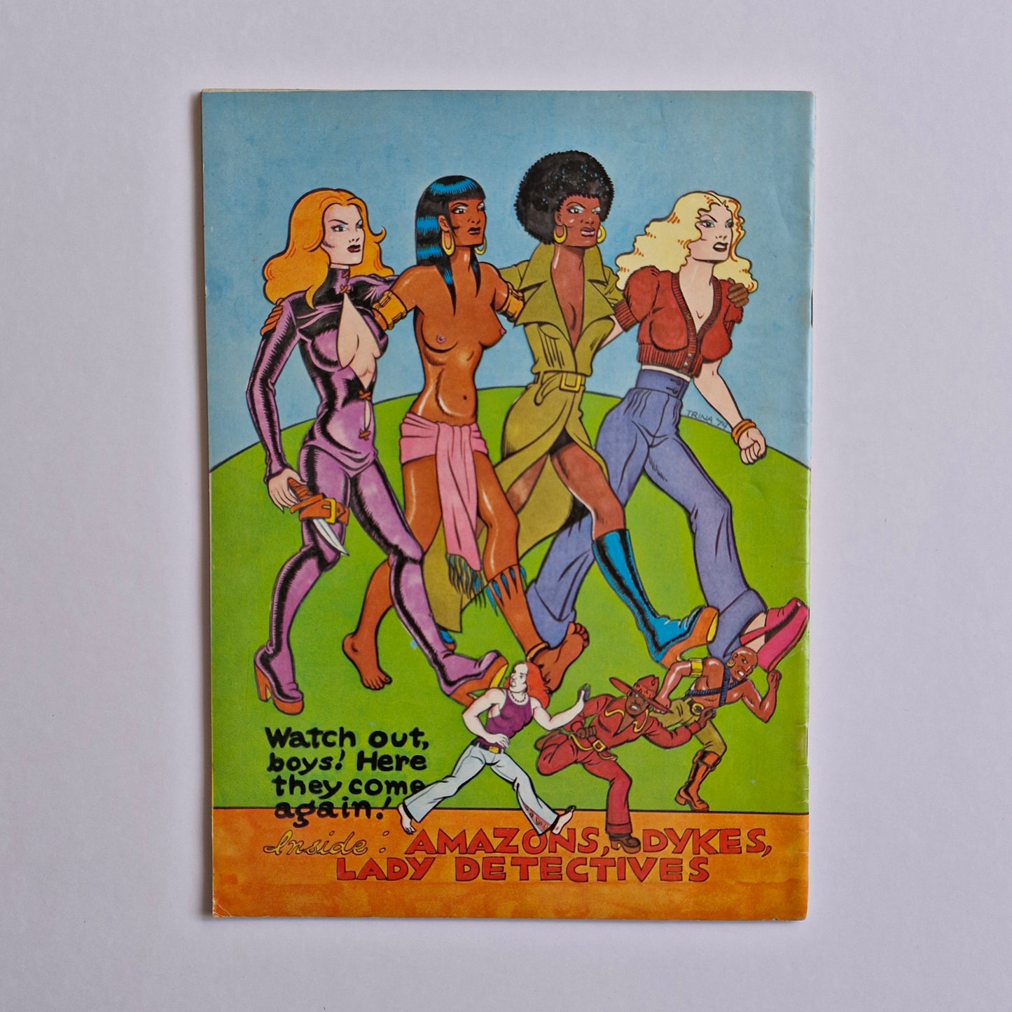 Girl Fight Comics #2 1974 Trina Robbins