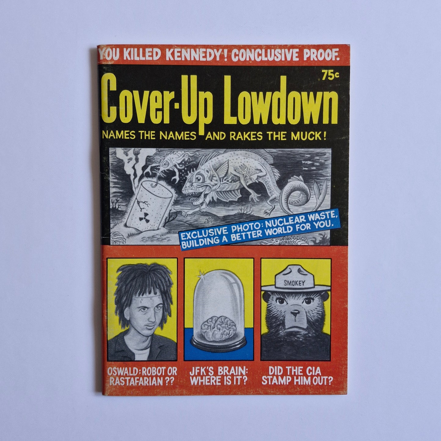 Cover-Up Lowdown #1 1977 Jay Kinney