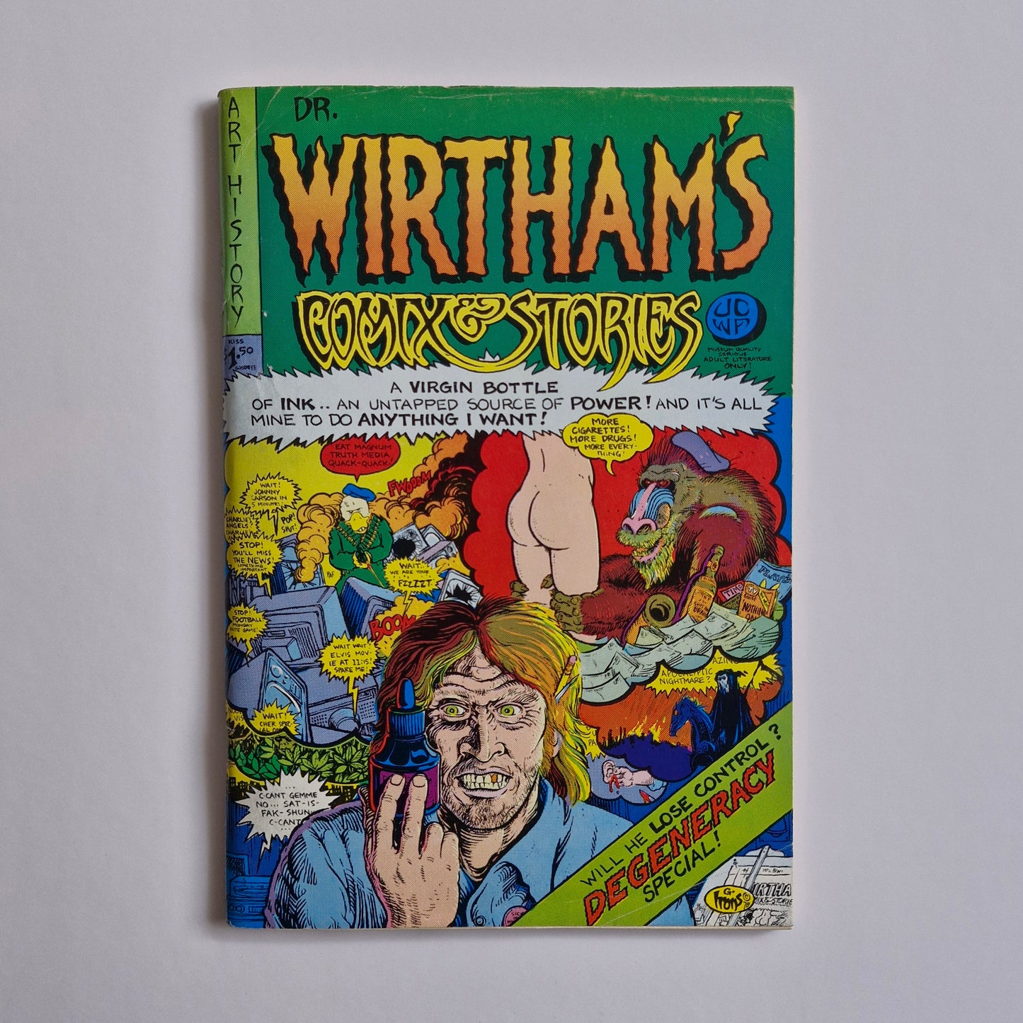 Dr. Wirthams Comix & Stories #3 1979 Greg Irons