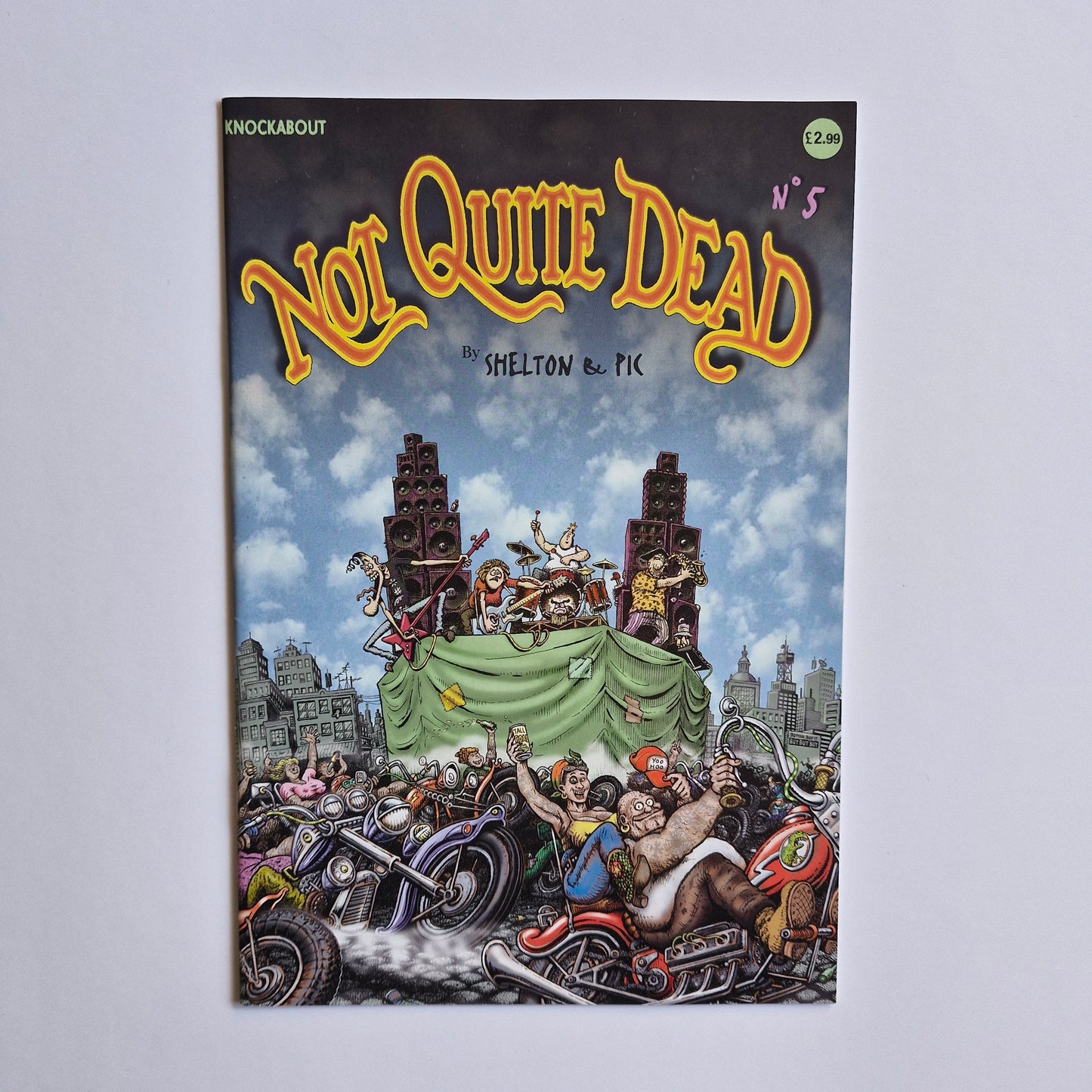 Not Quite Dead #5 1993 Gilbert Shelton