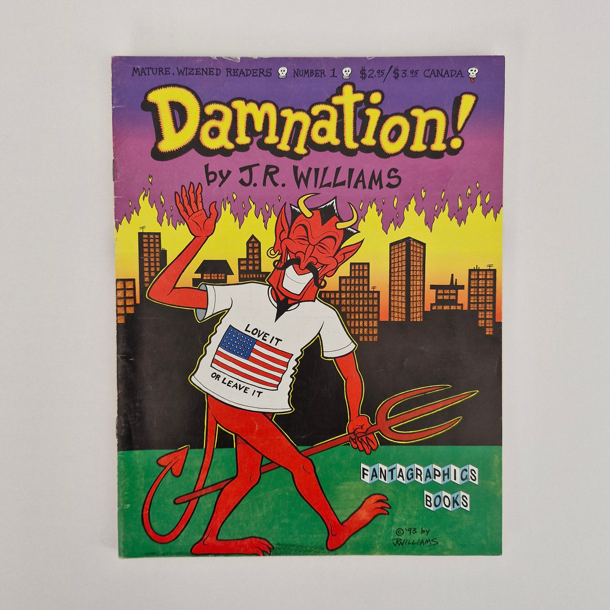 Damnation #1 1994 J.R. Williams