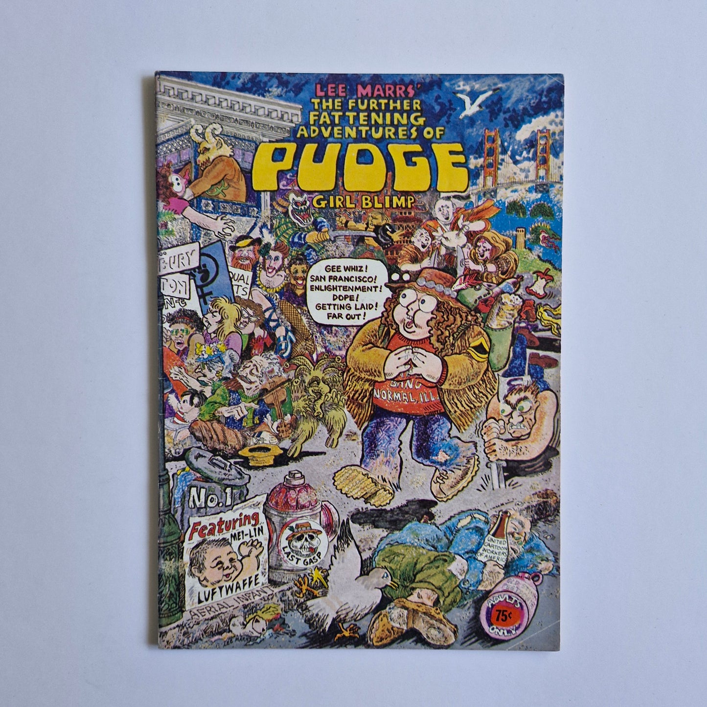 Pudge, Girl Blimp #1 1976 Lee Marrs