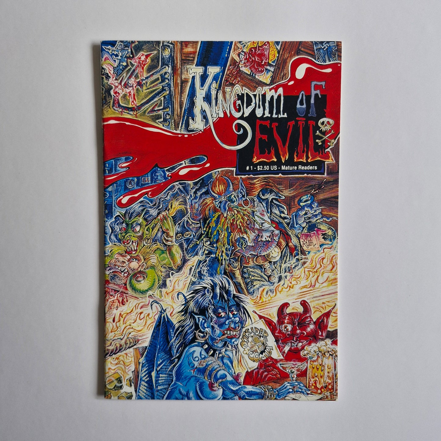 Kingdom Of Evil #1 1992 S. Clay Wilson