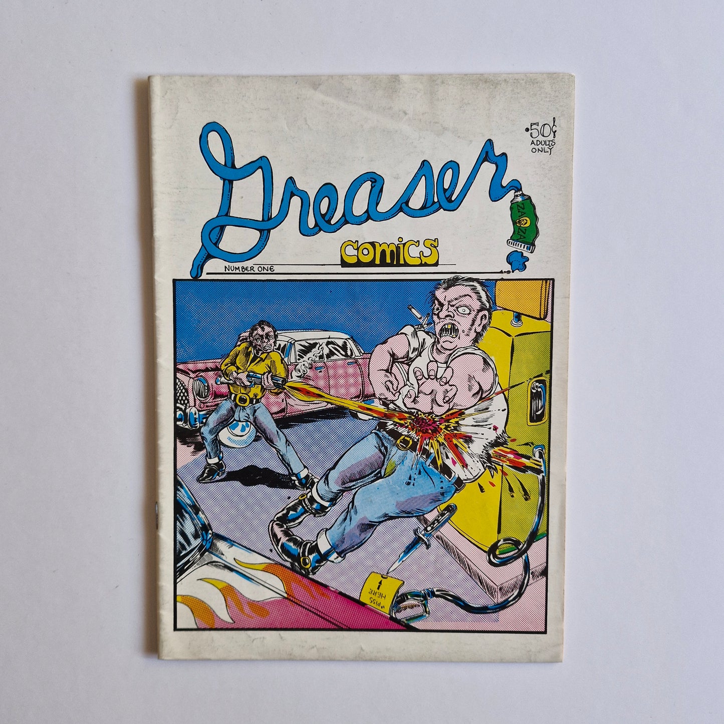 Greaser Comics #1 1971 George DiCaprio