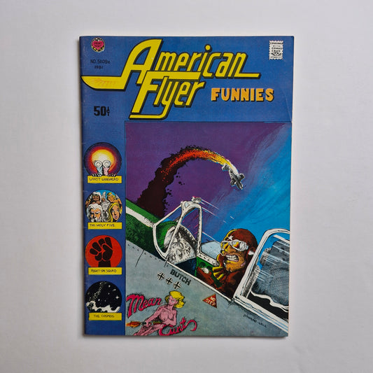 American Flyer Funnies #1 1971 Larry Welz
