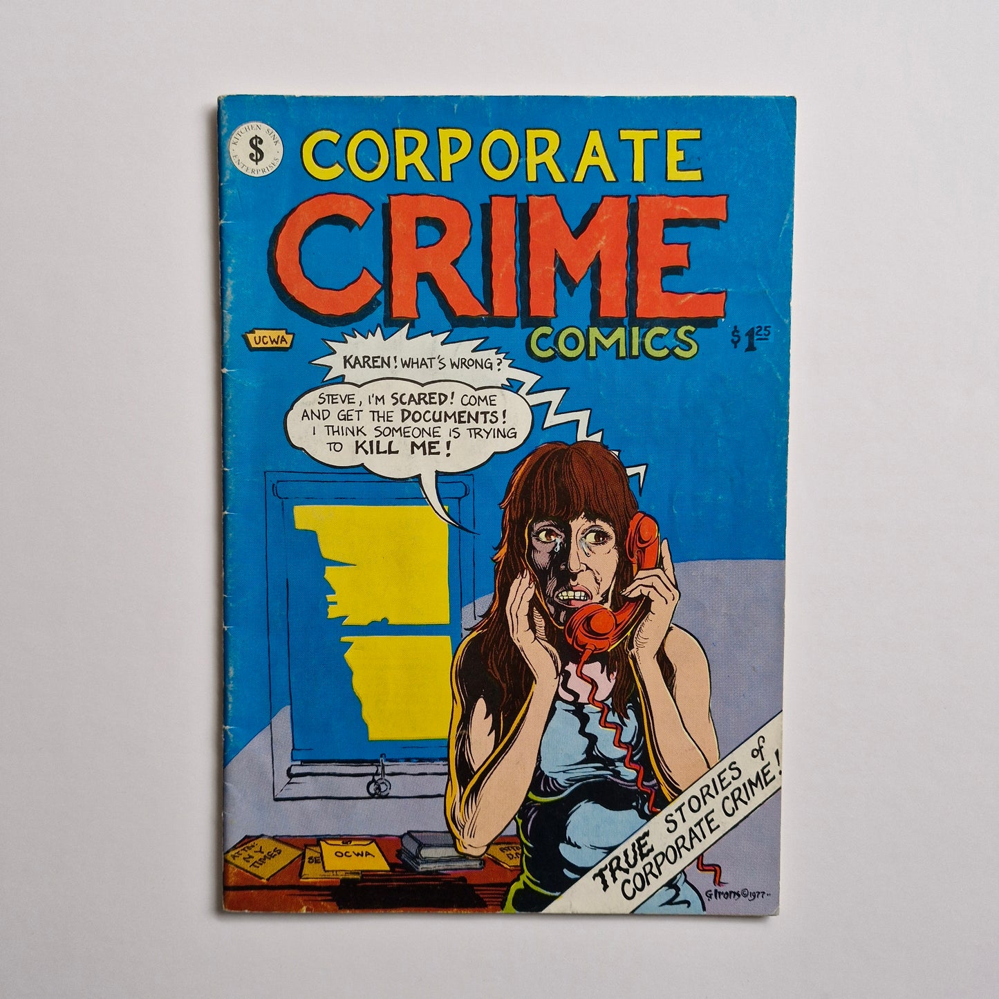 Corporate Crime Comics #1 1979 3rd Printing