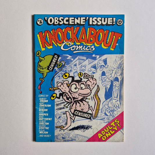 Knockabout Comics #4 1981 Hunt Emerson