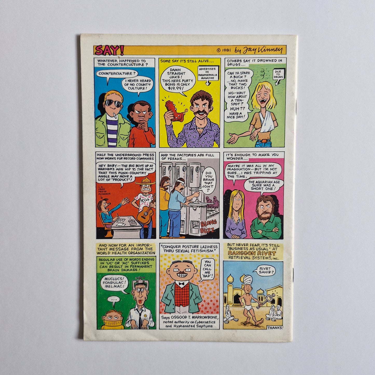Dope Comix #4 1982 Rand Holmes
