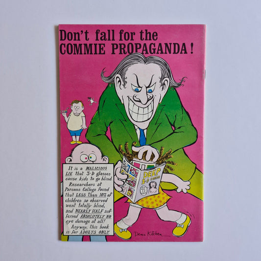 Deep 3-D Comix #1 1970 Don Glassford