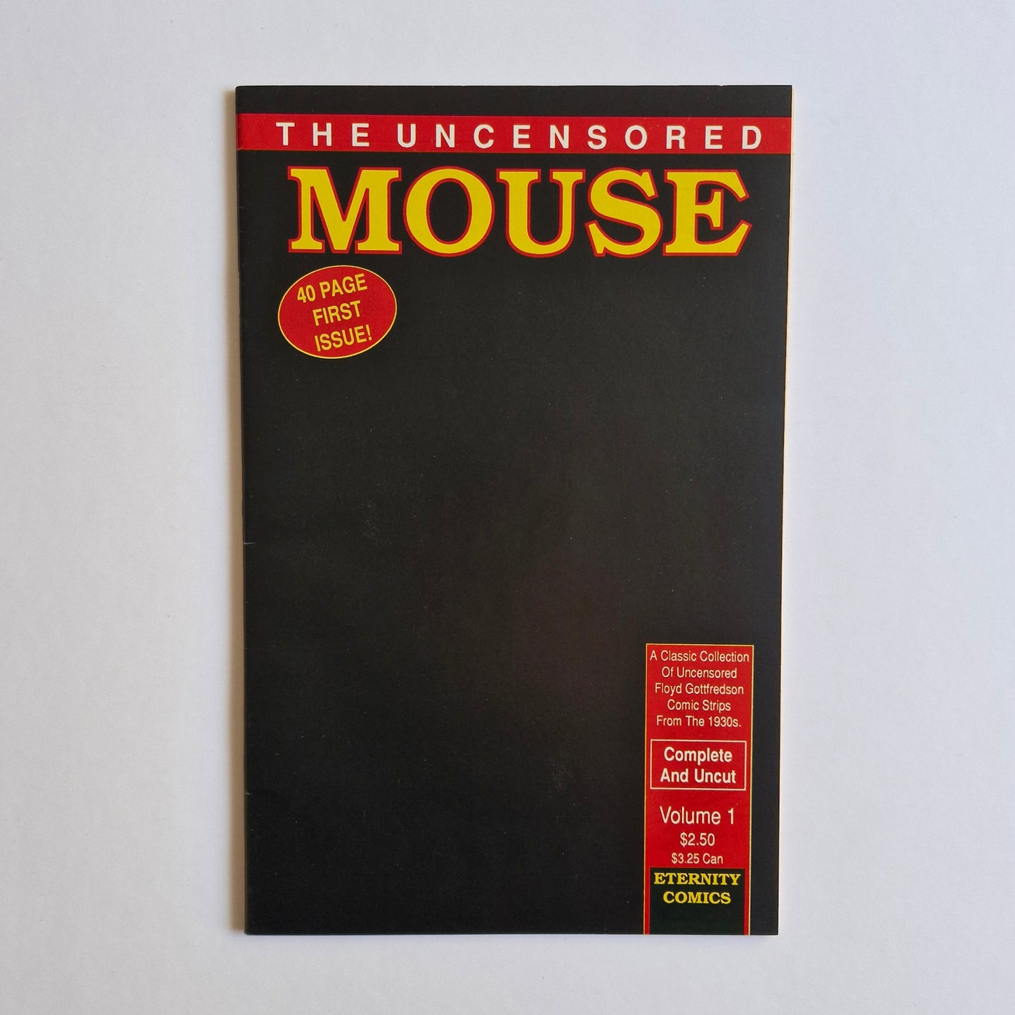 Uncensored Mouse #1 1989 Floyd Gottfredson