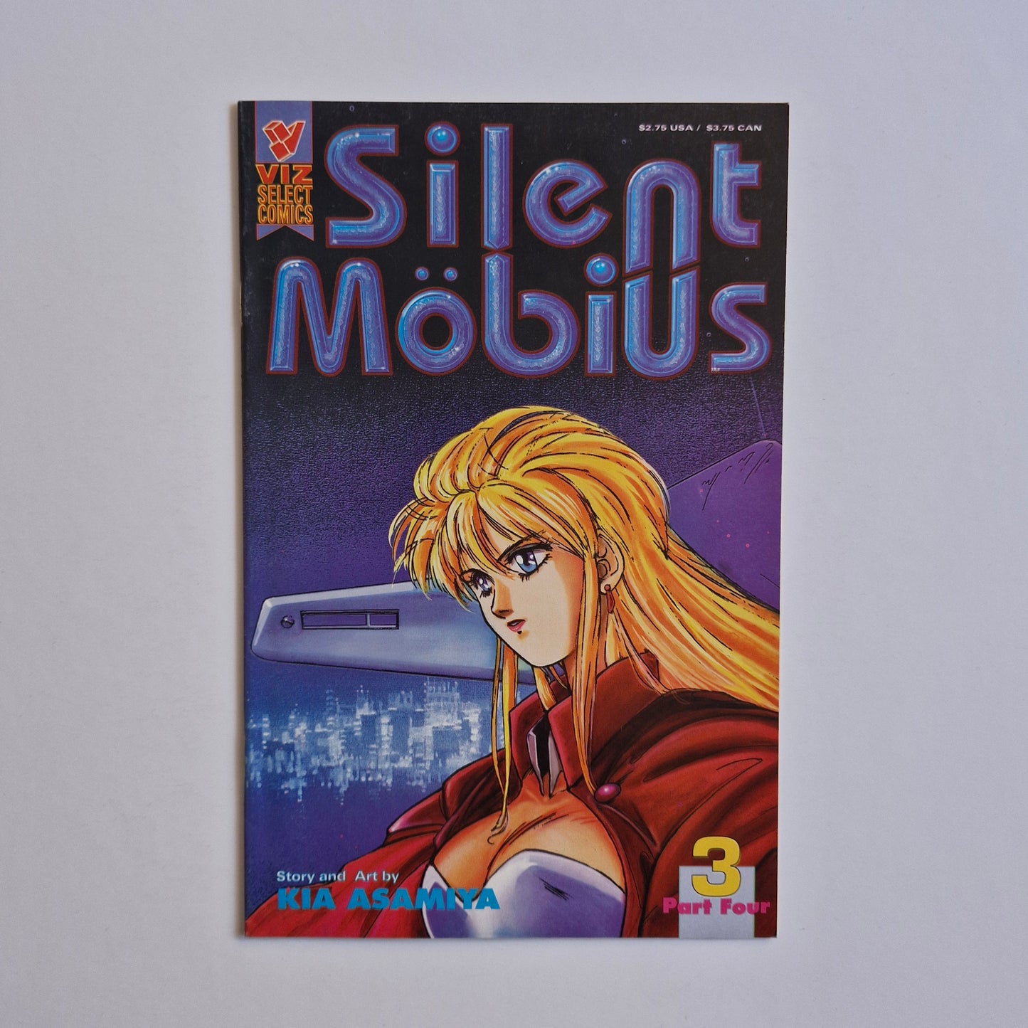 Silent Mobius Part 4 #3 1993