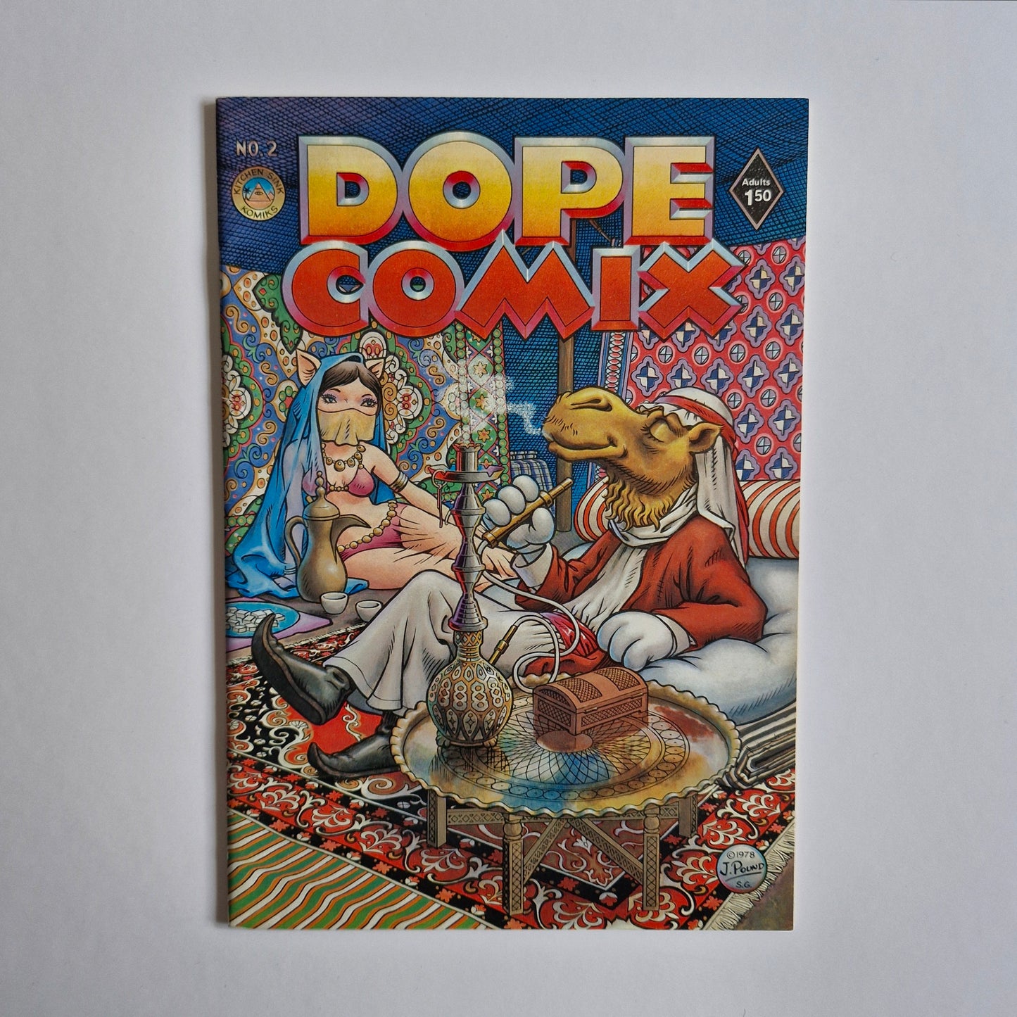Dope Comix #2 1979 2nd Printing