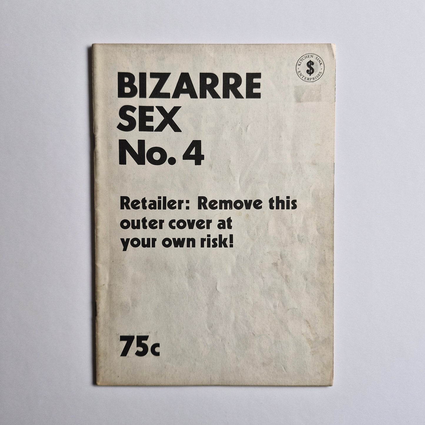 Bizarre Sex #4 1975 1st Printing