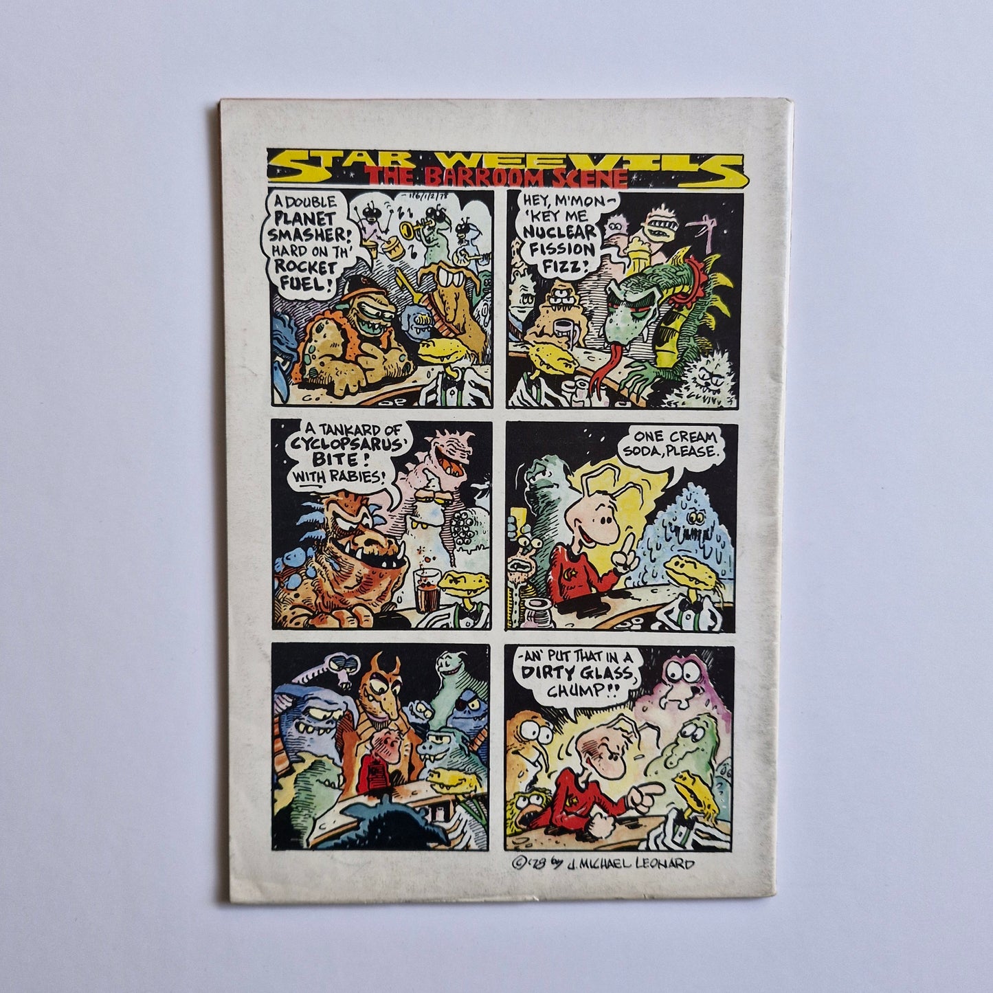 Star Weevils #1 1978 J. Michael Leonard